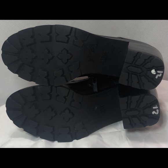 Frye Myra Black Lace up Combat boots 8.5 - Picture 4 of 7